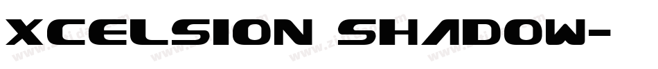 Xcelsion Shadow字体转换